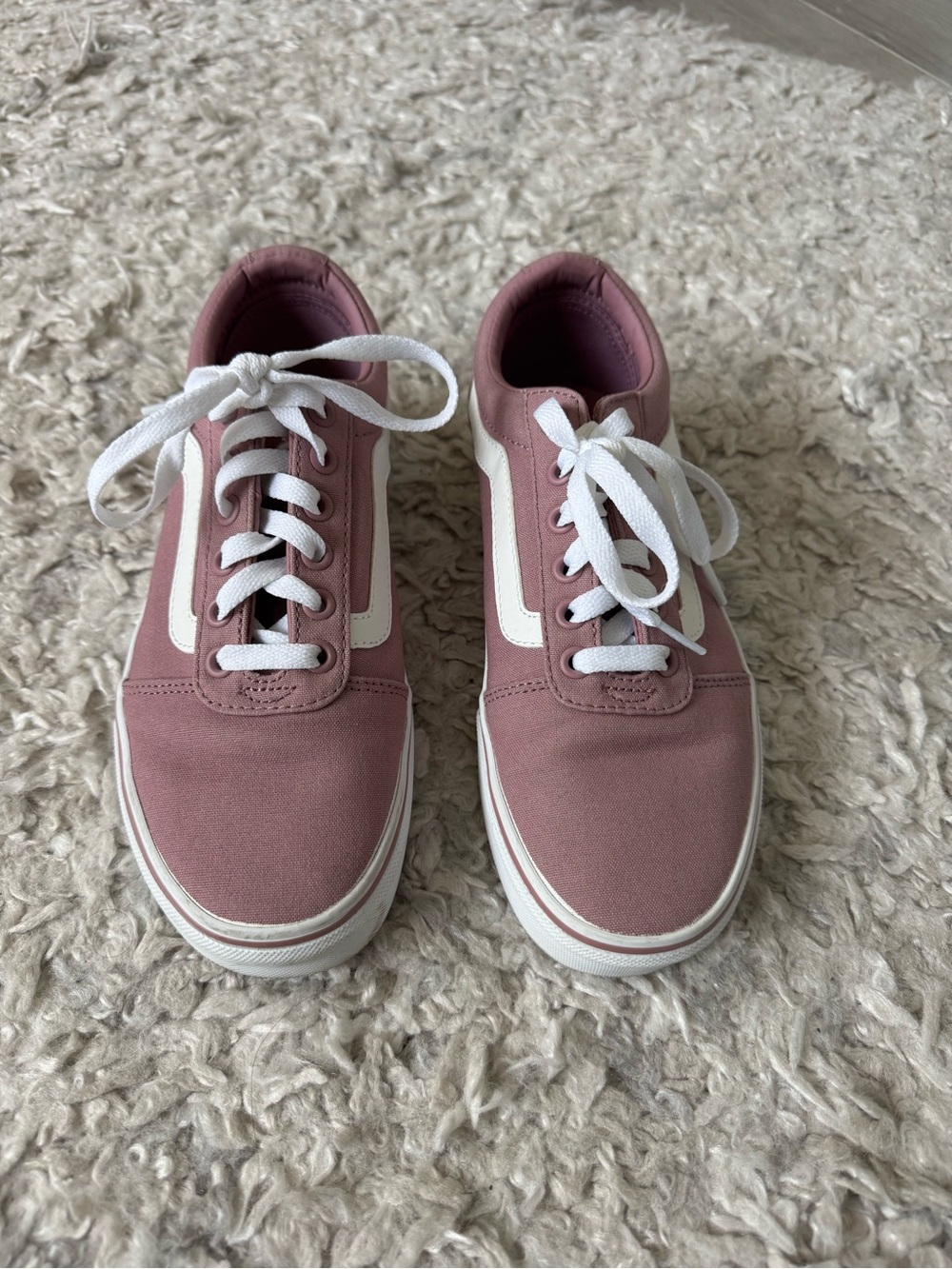 Vans Women’s Mauve Pink Low Top Sneakers